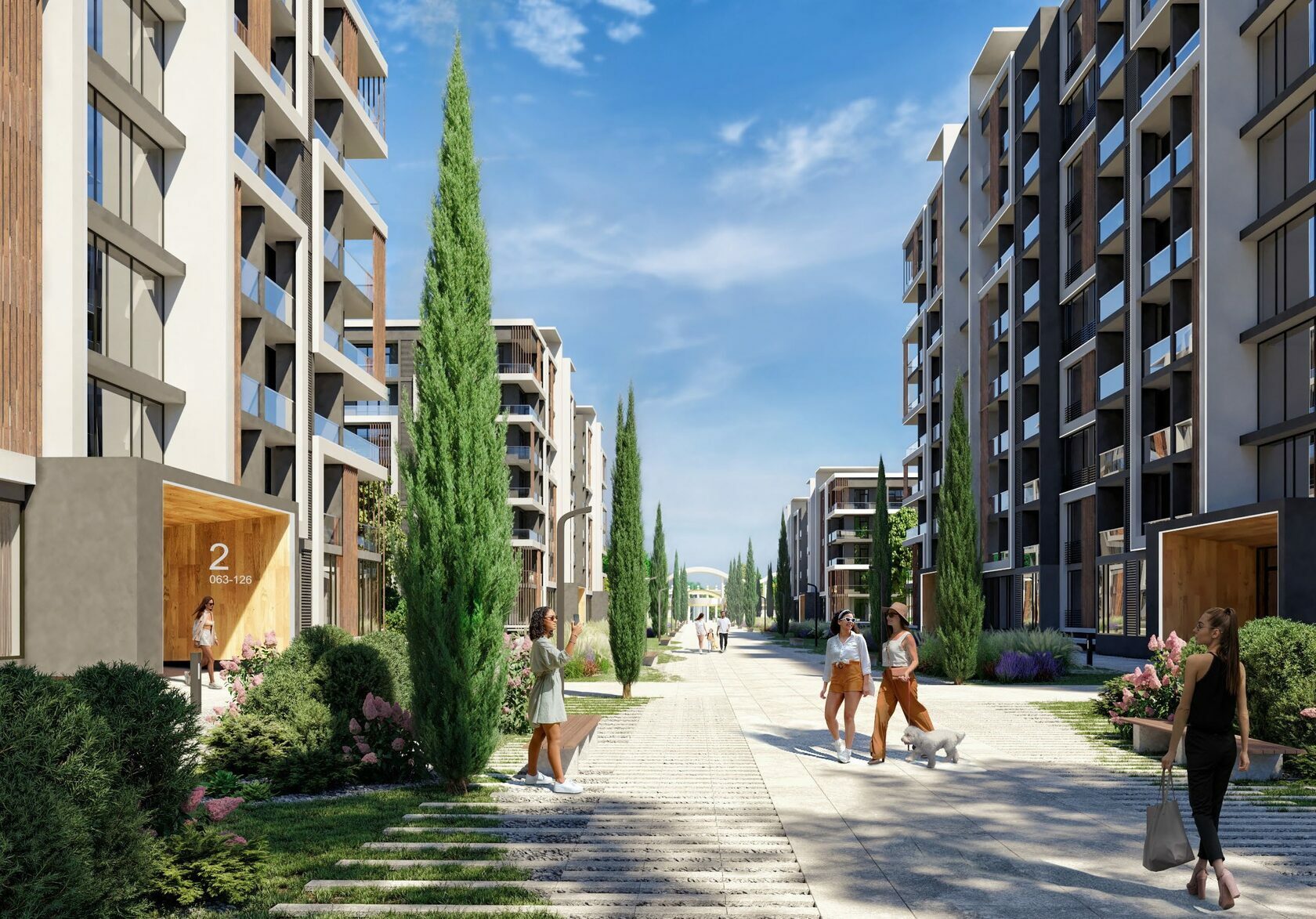 Прогулочная зона SkySoul Resort